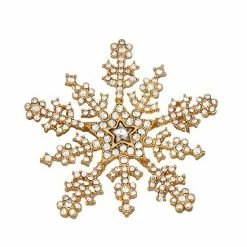 Napier Snowflake Pin