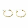 Napier® Gold-Tone Twist Hoop Earrings