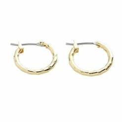 Napier® Gold-Tone Twist Hoop Earrings
