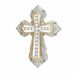 Napier Box Elevated Cross Stones Pin