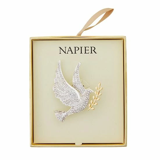 Napier Box Elevated Crystal Dove Pins 2 Napier Box Elevated Crystal Dove Pins - Image 2