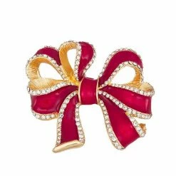 Napier Ribbon Bow Pin