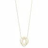 Napier 18-in. Gold Layered Pendant