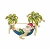 Napier Florida Beach Santa Pin