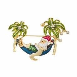 Napier Florida Beach Santa Pin