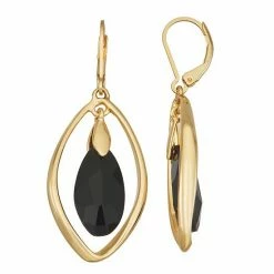 Napier Jet Setter Leverback Earrings