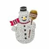 Napier Box Elevated Studded Snowman Pin