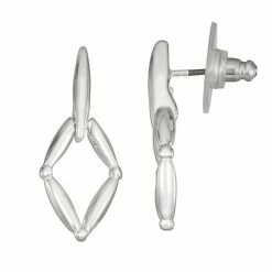 Napier Woven Drop Earrings