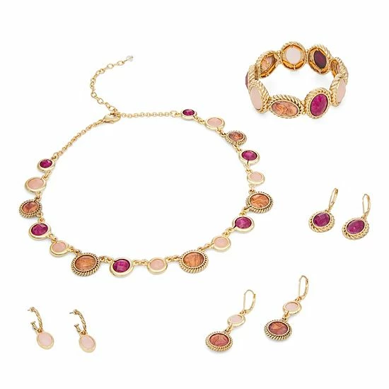 Napier Gold Tone Casually Dressed Stretch Bracelet 2 Napier Gold Tone Casually Dressed Stretch Bracelet - Image 2