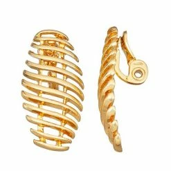 Napier Ridge Drop Clip On Earrings