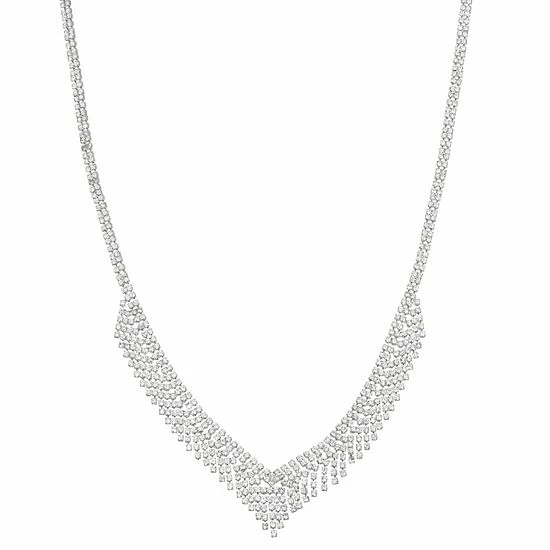 Napier Dazzle Frontal Necklace 1 Napier Dazzle Frontal Necklace