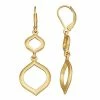 Napier Double Drop Earrings