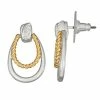 Napier Tightrope Doorknocker Post Earrings