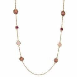 Napier Casually Dressed Burg Strand Necklace