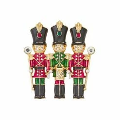 Napier Box Elevated Nutcrackers Pin