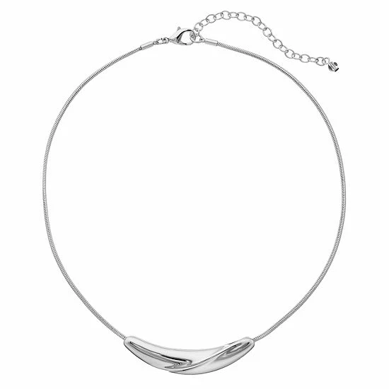 Napier Wavy Curved Bar Necklace 1 Napier Wavy Curved Bar Necklace