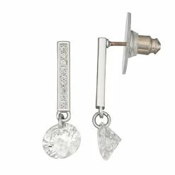 Napier Social Stone Drop Earrings